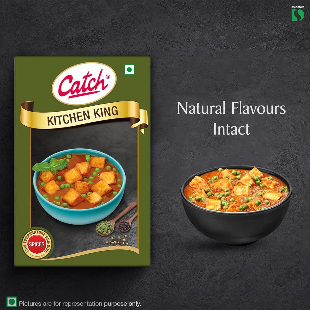Catch Küchenkönig 100g Masala-Pulver-Packung – Premium Indische Gewürzmischung für Geschmackvolles Kochen und Vielseitige Rezepte
