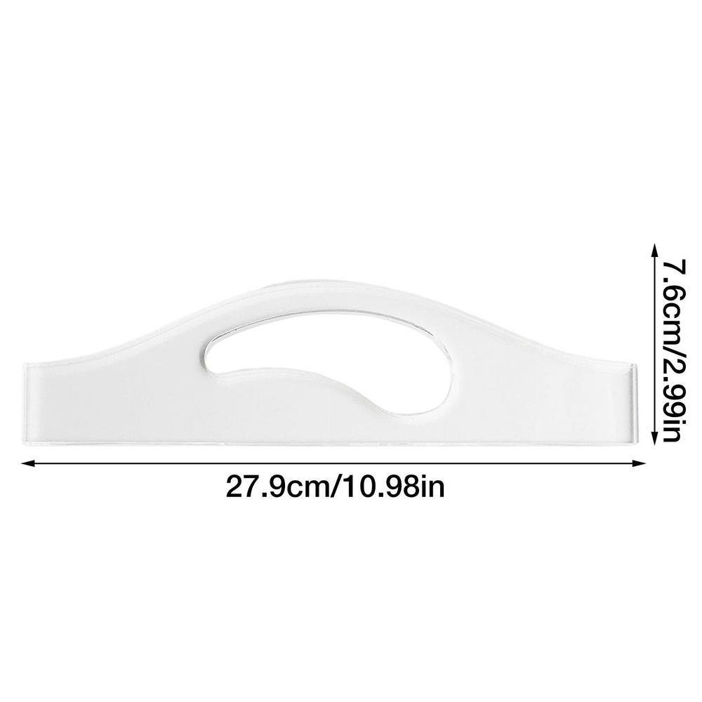 

Charcuterie Board Handle Template Acrylic Handle Cutting Board Templates For Woodworking Tracing Router Template For Woodworking