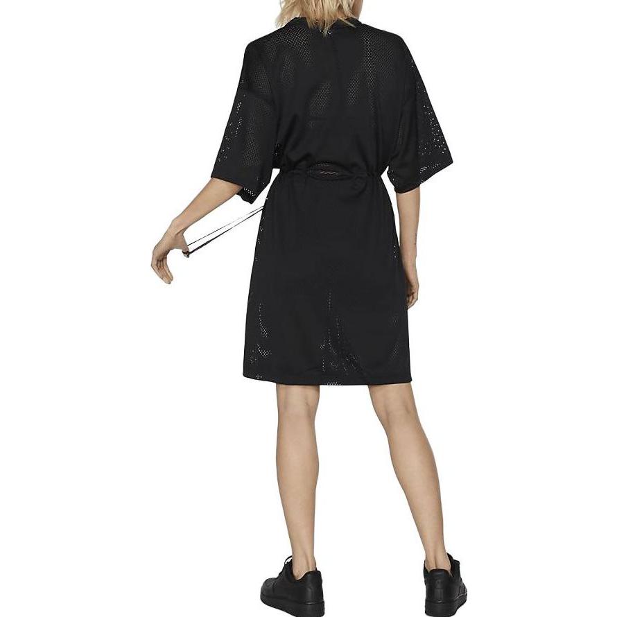 Nike Lab Collection Mesh Sleeve Dress Women Dress Black CJ0177-010