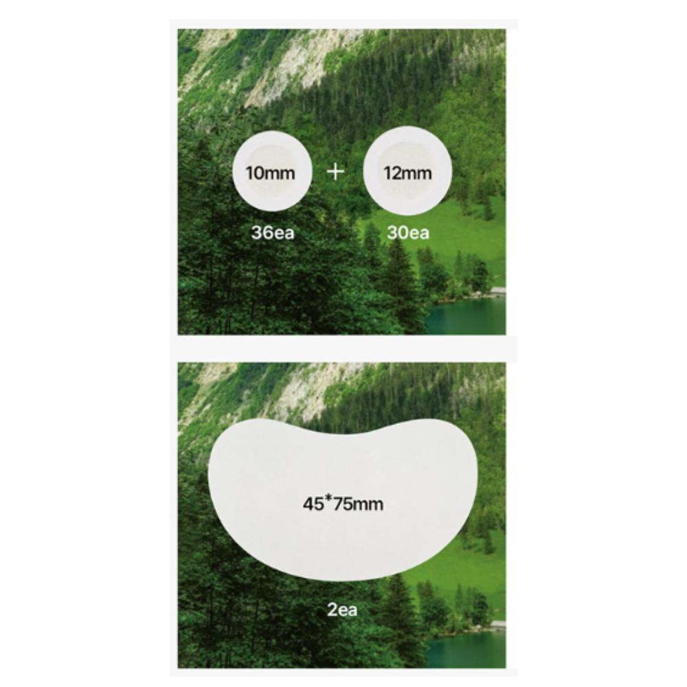 Parnell Cicamanu Clear Patch [Multi-Size] 68EA x 2 Packs (136 Patches)