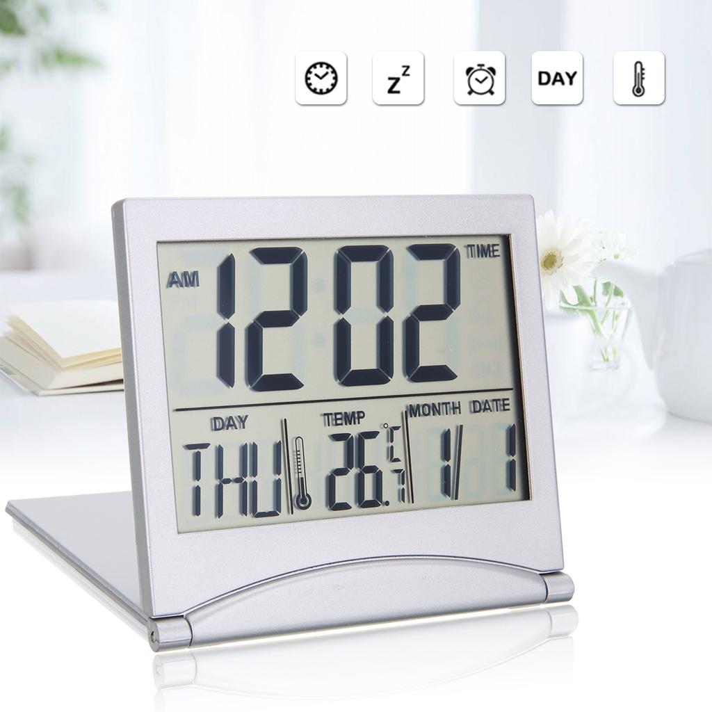 Buy Mayitr Folding LCD Digital Weather Station Desk Temperature Travel