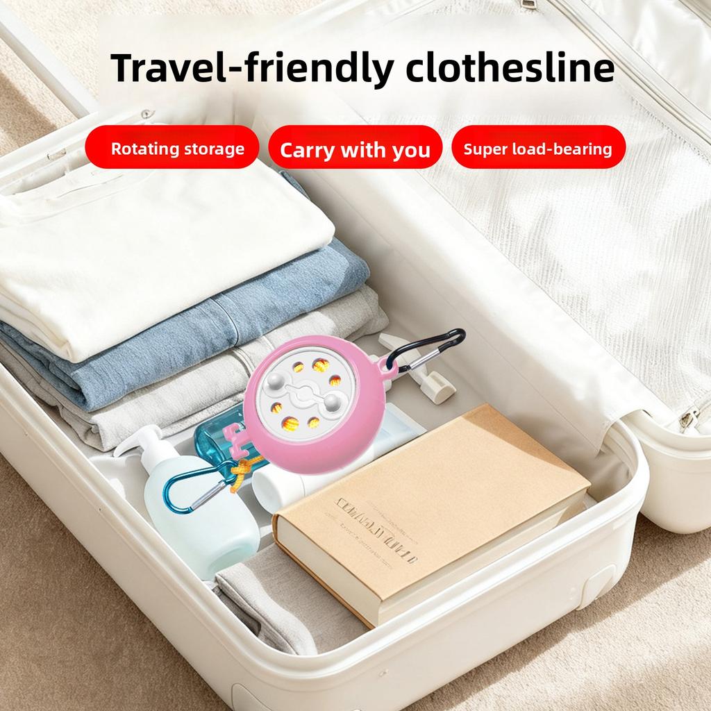 Travel Portable Clothes Drying Rope Home Dormitory Student Clothesline Business Trip Thickened Multifunctional Clothesline