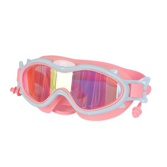 Children's Swimming Goggles Anti-Fog Waterproof Pool Glasses High-Definition Clear View Swim Goggles for Kids 6-14