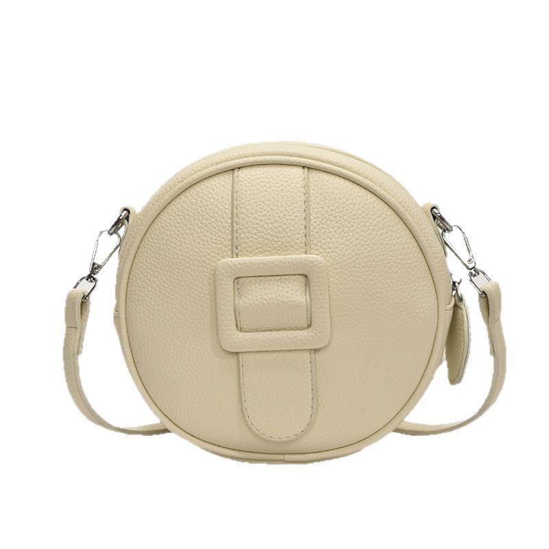 Niche design bag 2025 new women's summer popular versatile messenger bag fashion handbag foreign style small round bag