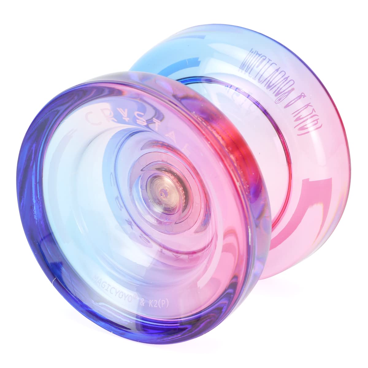 

Spin Gear Crystal Yo-Yo Binding, Beginner/Intermediate Model (Blue x Pink Fade)