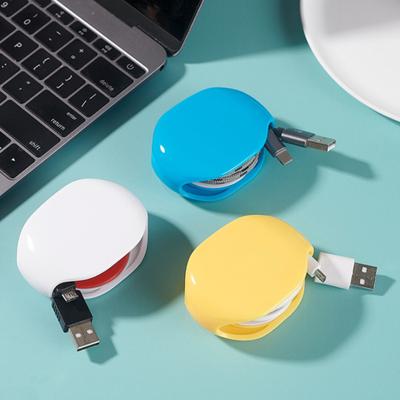 Automatic Cord Winder Portable Travel Retractable Headphone USB Data Charging Cable Organizer Auto Roll