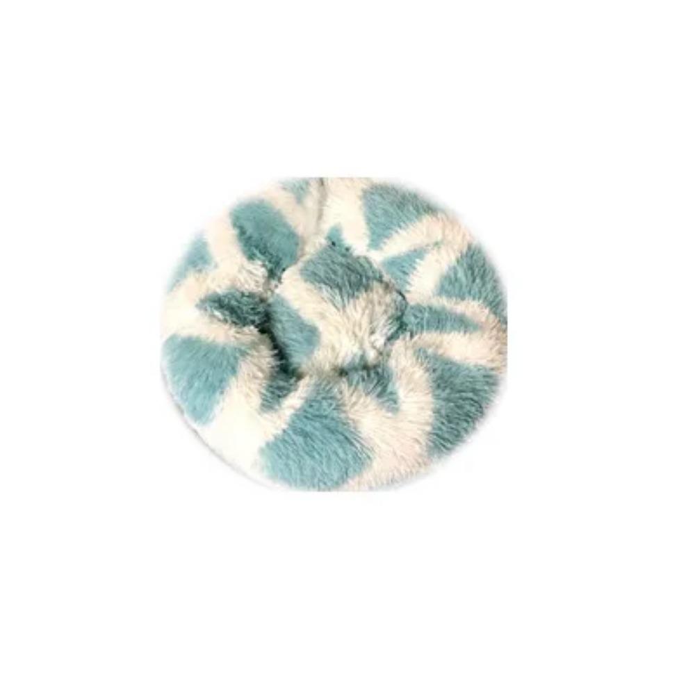 Creative Plush Warm and Breathable Circular Dog Bed Cat Bed Pet Bed Winter Thick and Comfortable Dog Bed Dog Mat Pet Supplies