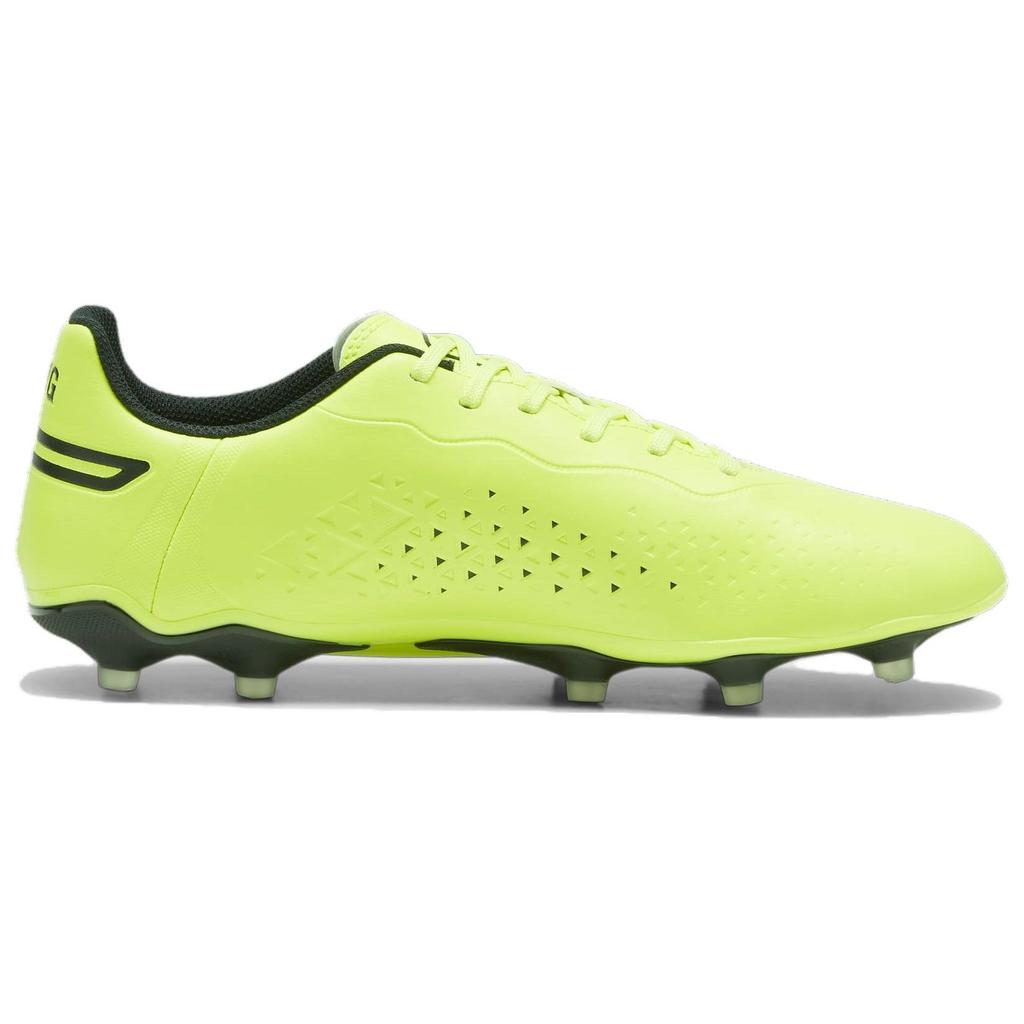 Puma King Match FG/AG Comfortable Soccer Shoes Unisex Soccer Shoes Green Black 107570-04