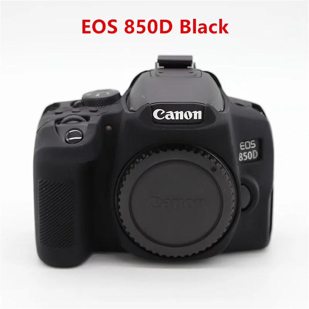 Soft Silicone Armor Camera Body Case For Canon EOS 600D 650D 700D R10 R7 RP R6 R 7D 77D 5D3 5D4 6D 80D 70D 6DII 1500D 1300D 200D