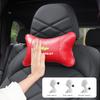 Carbon Fiber Car Seat Headrest Neck Pillow Auto Interiors For Chevrolet Spark Captiva Cruze Tracker Epica Nubira Malibu Z71 Sail