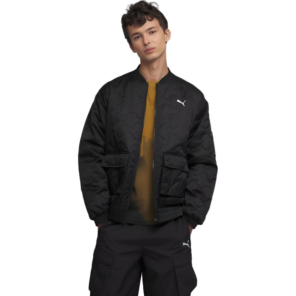 Puma Essentials Loose Fit Long Sleeve Zip Jacket Men jackets 633833-01