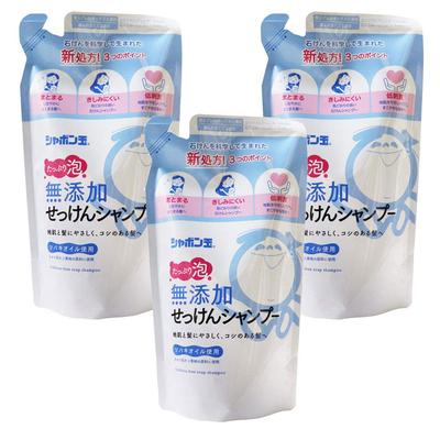 Soap Shampoo Foam Type Refill X Set Additive-free 3-piece