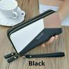 Women Ladies Leather Wallet Long 2 Zip Purse Card Phone Holder Clutch Handbag