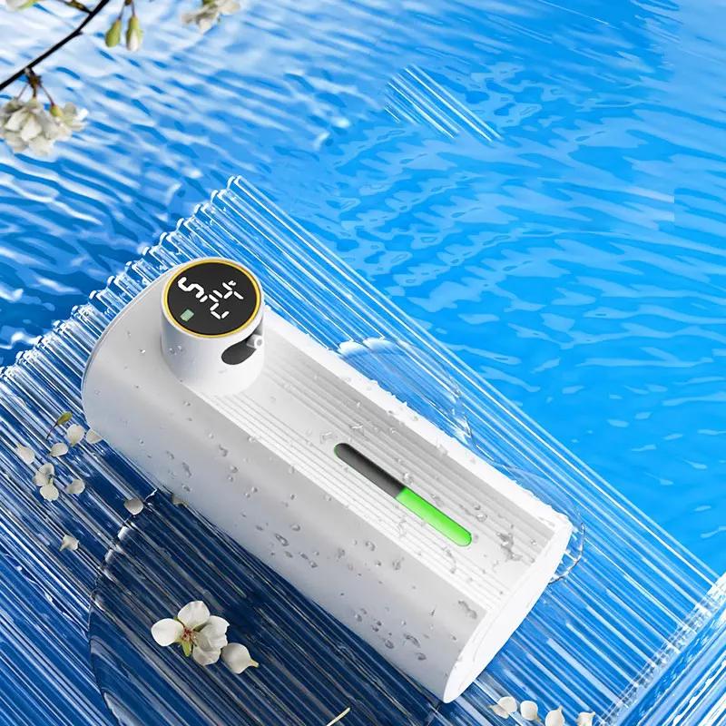 350ML Automatic Induction Hand Sanitizer Wall Mounted Foam Gel Soap Dispenser USB Charging Distributor Foam Shampoo Shower Gel
