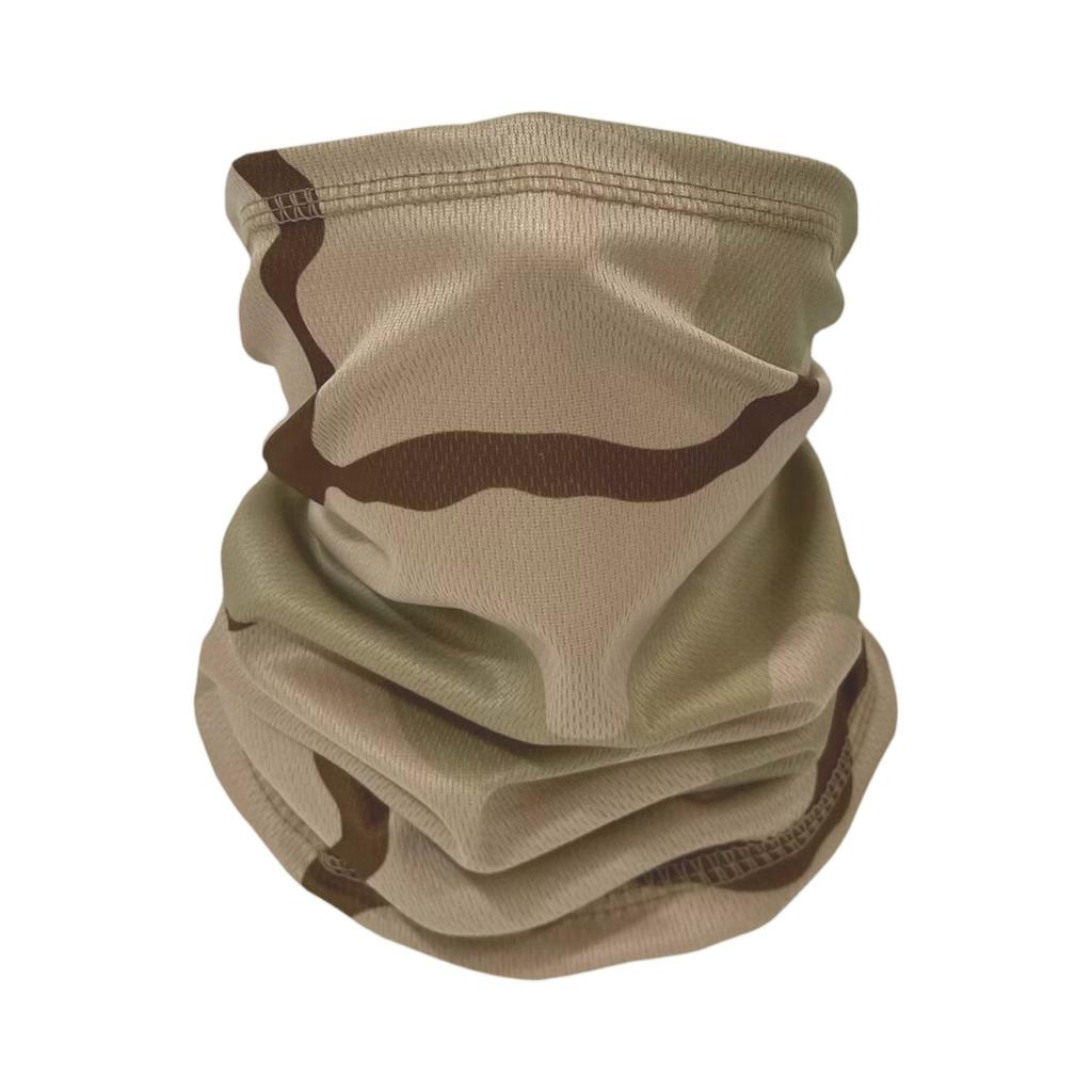 Fashion Outdoor Cycling Mask Camouflage Headscarf Mesh Sunscreen Scarf Sunshade Headgear Quick-drying Breathable Neck Cover