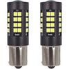 LED LIGHTING 1156 P21W Strobe Reverse Light LED Bulbs, 6000K Xenon White Super B
