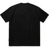 Li Ning Star Round Neck Comfortable Versatile Breathable Loose Short Sleeve T-Shirt Unisex T-Shirts Black AHSU257-3