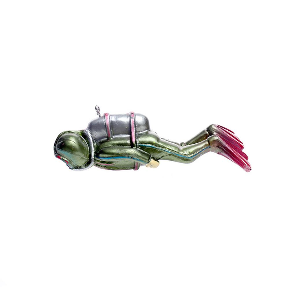 Floating Diver Aquarium Decorations Cartoon Diver Figurines Aquarium Ornament Fish Playmate Fish Tank Accessories