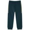 Sweatpants - vidaXL - Child - Moss Green - Elastic Waist - 80% Cotton