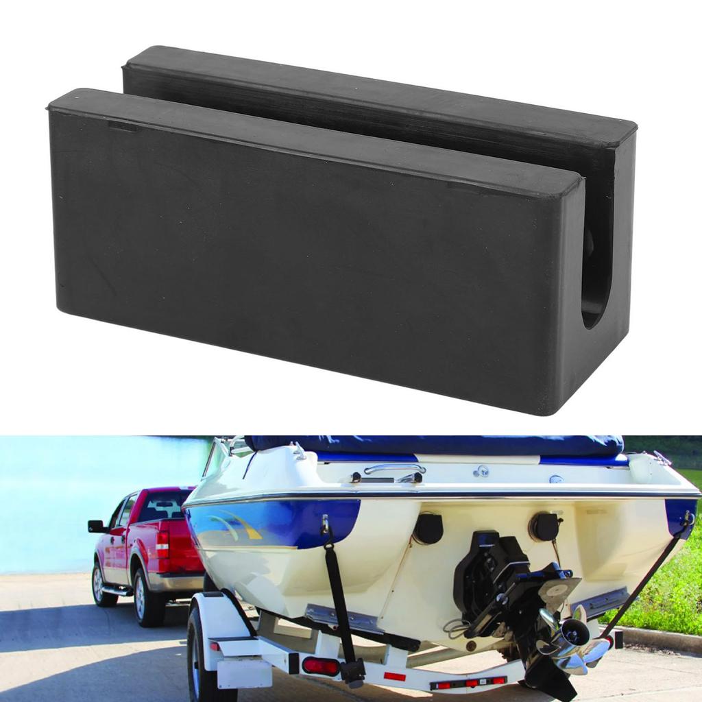 Boat Transom Saver Rubber Boat Motor Engine Support for Outboards Motor with Hydraulic Tilt Systems