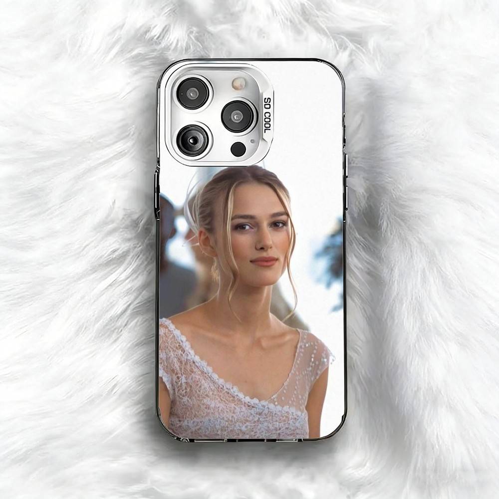 Actor K-Keira K-Knightley Phone Case For iPhone 16 17 15 14 12 13 Pro Max Black Color Shockproof Cover iPhone14ProMax