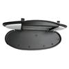 Interior Sun Visor Vanity Mirror Cover For BMW Mini R55 R56 R60 2007-2014 Black