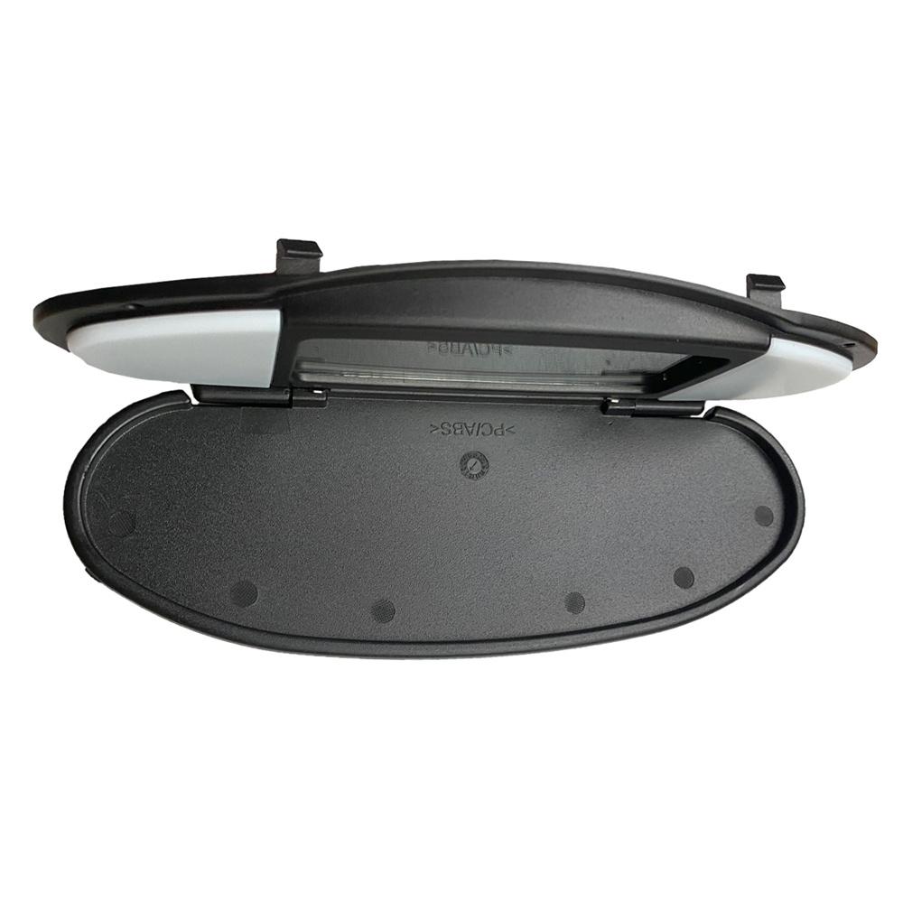 Interior Sun Visor Vanity Mirror Cover For BMW Mini R55 R56 R60 2007-2014 Black