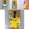 Pokemon Pikachu Charmander Squirtle Travel Luggage Tag Gengar Charmander Squirtle Silicone Travel Id Tag For Cruises