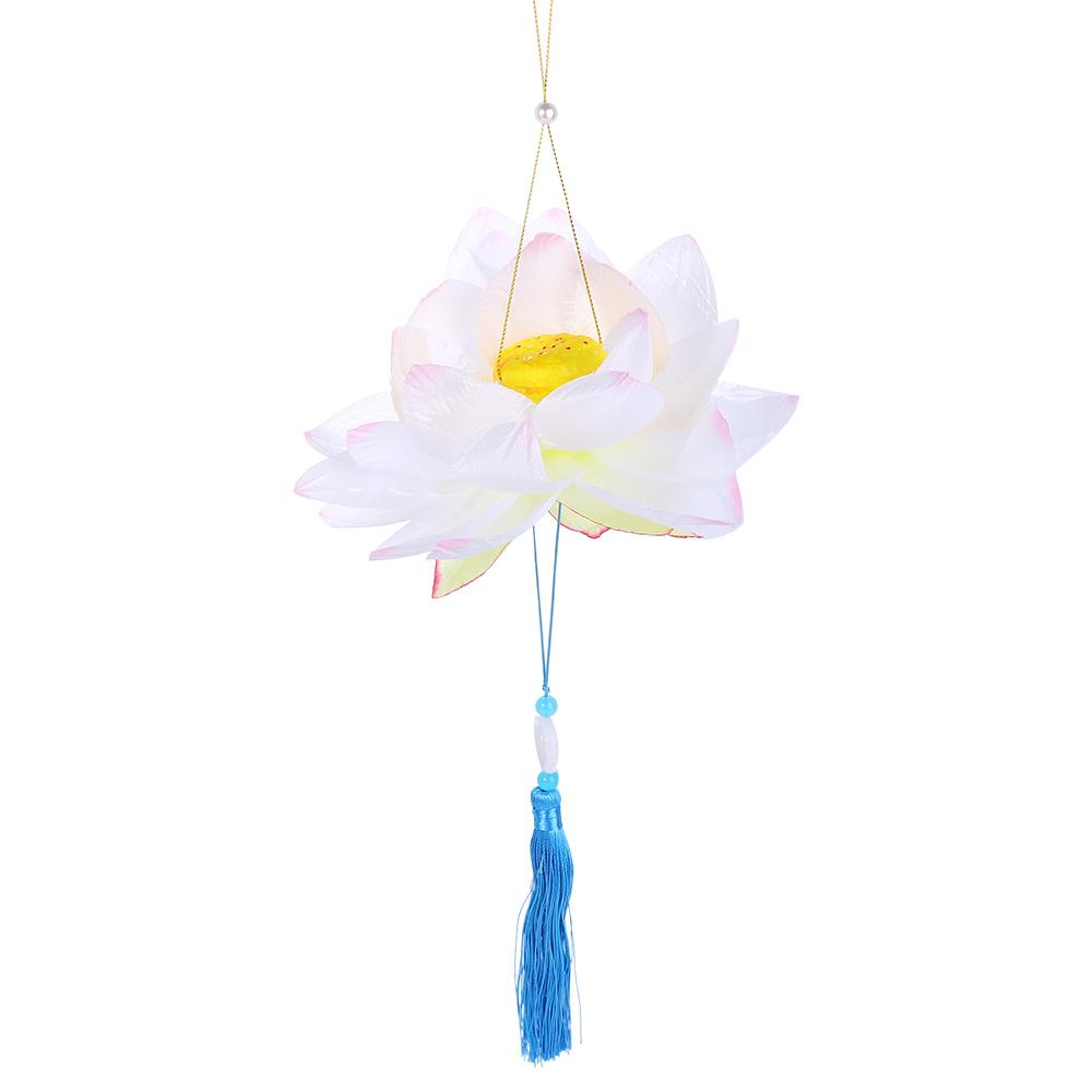 

Festival Gift Hand-Held Flower Lantern Chinese Portable Mid-Autumn Lantern Lotus Light Lotus LED Lantern Festival Lantern Other