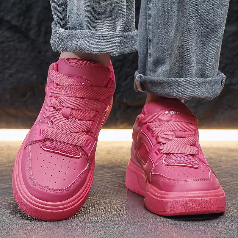 Fashion Chunky Road Men Luxury Shoes Therapeutic Tenis Basketball Size 48 Mens Sneakers Sports Brand Name Tenks Overseas