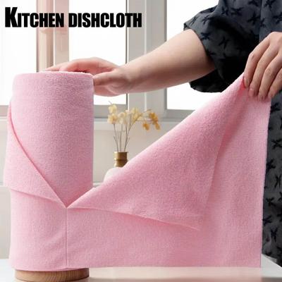 Kitchen Cleaning Towel Wipe Table Wash Dishes Not Easy To Remove Hair Absorbent Decontamination Rag
