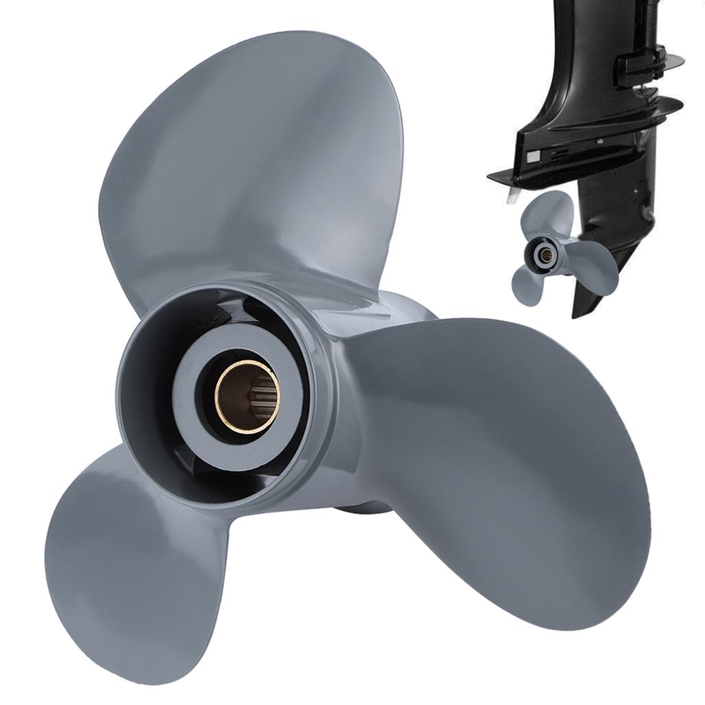 Propellerwechsel Außenborderpropeller 13 Keilzahn 3 Blätter 58130‑ZV5‑000ZA 11 1/4 X 13 Passend für Honda 35‑60PS