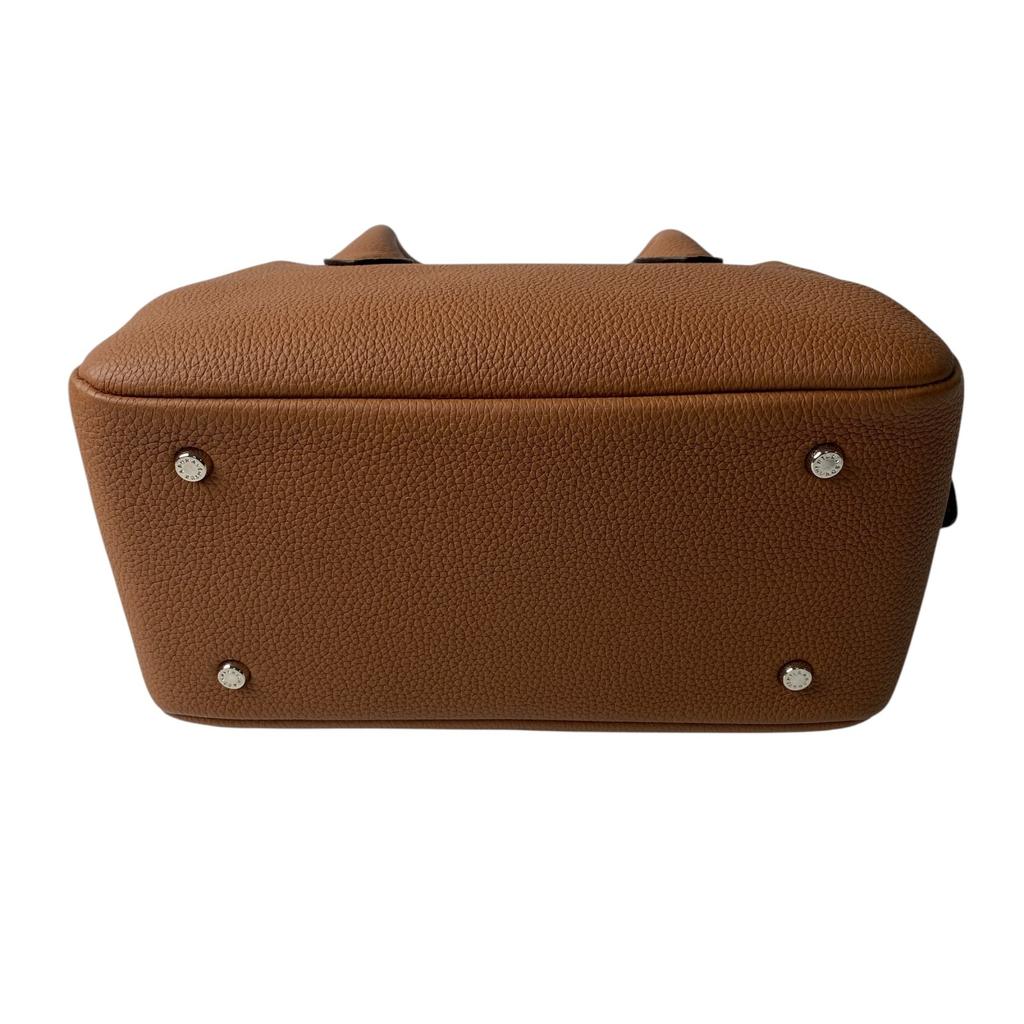 Used Shoulder Bag Brown Leather Women