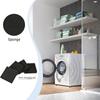 20-4PC Square Anti Vibration Pad Felt Silent Mat Square Universal Silent Practical Portable Multi-function Kitchen Bathroom Tool