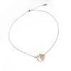 Stylish 2021 Geometric Heart Shaped Collarbone Chain Necklace For Women With Elegant Design