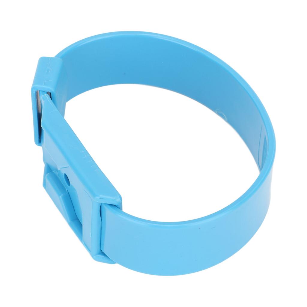 10 Stück Ziegenhalsband Schafidentifikationsbänder Viehmarkierungsring Landwirtschaftliche Ausrüstung 36cm Blau