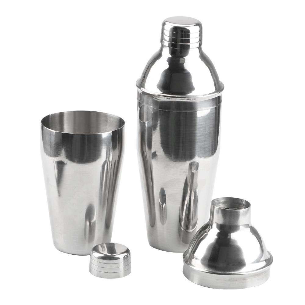250/350/550/750ml Boston Martini Koktejl Víno Mixér 1KS Párty Barové Nářadí Profesionální Nerezový Koktejlový Šejkr Barové Sklo