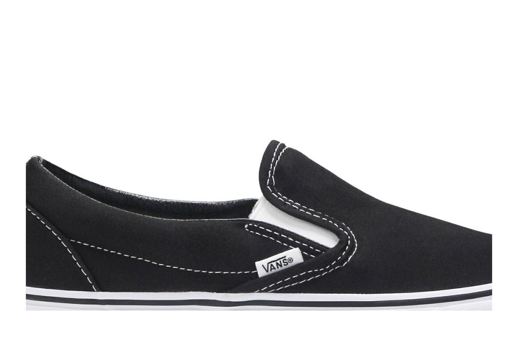 Vans Classic Slip-On 'Black White' VN000EYEBLK Men's Shoes