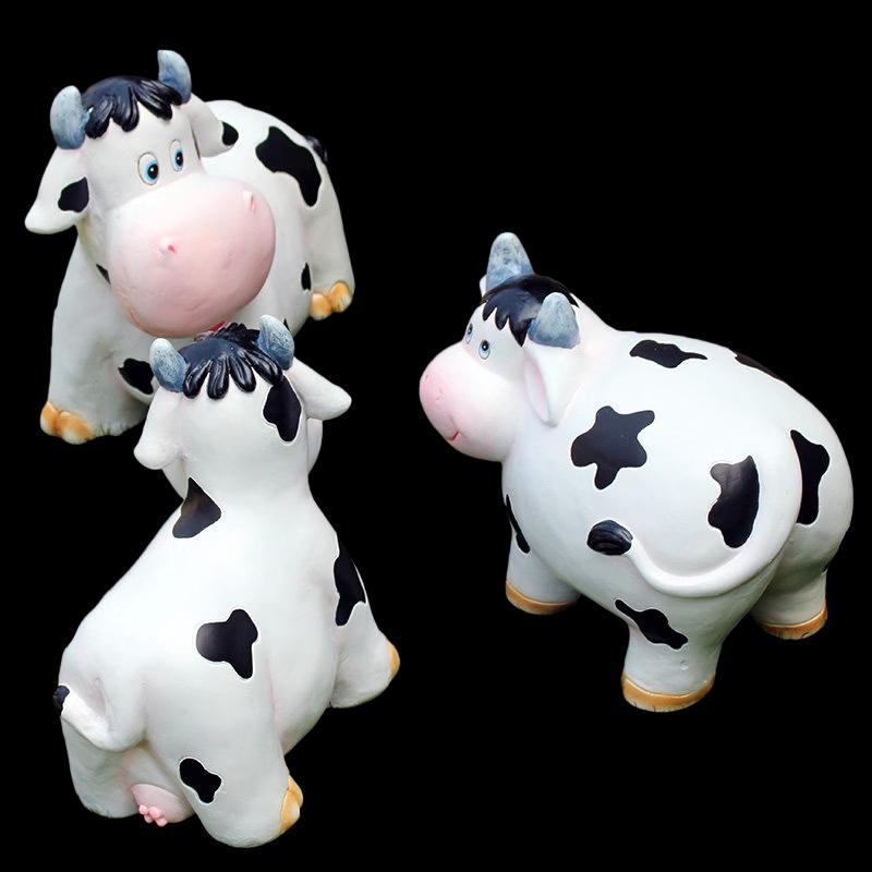 Conjunto de Figuras de Vaca de Desenho Animado DAZHEN CERAMICS