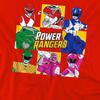 Power Rangers Childrens/Kids Group Box Pullover Hoodie