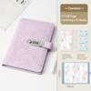 Waterproof Bank Deposit Folder Transparent Inner Page Money Collection Book