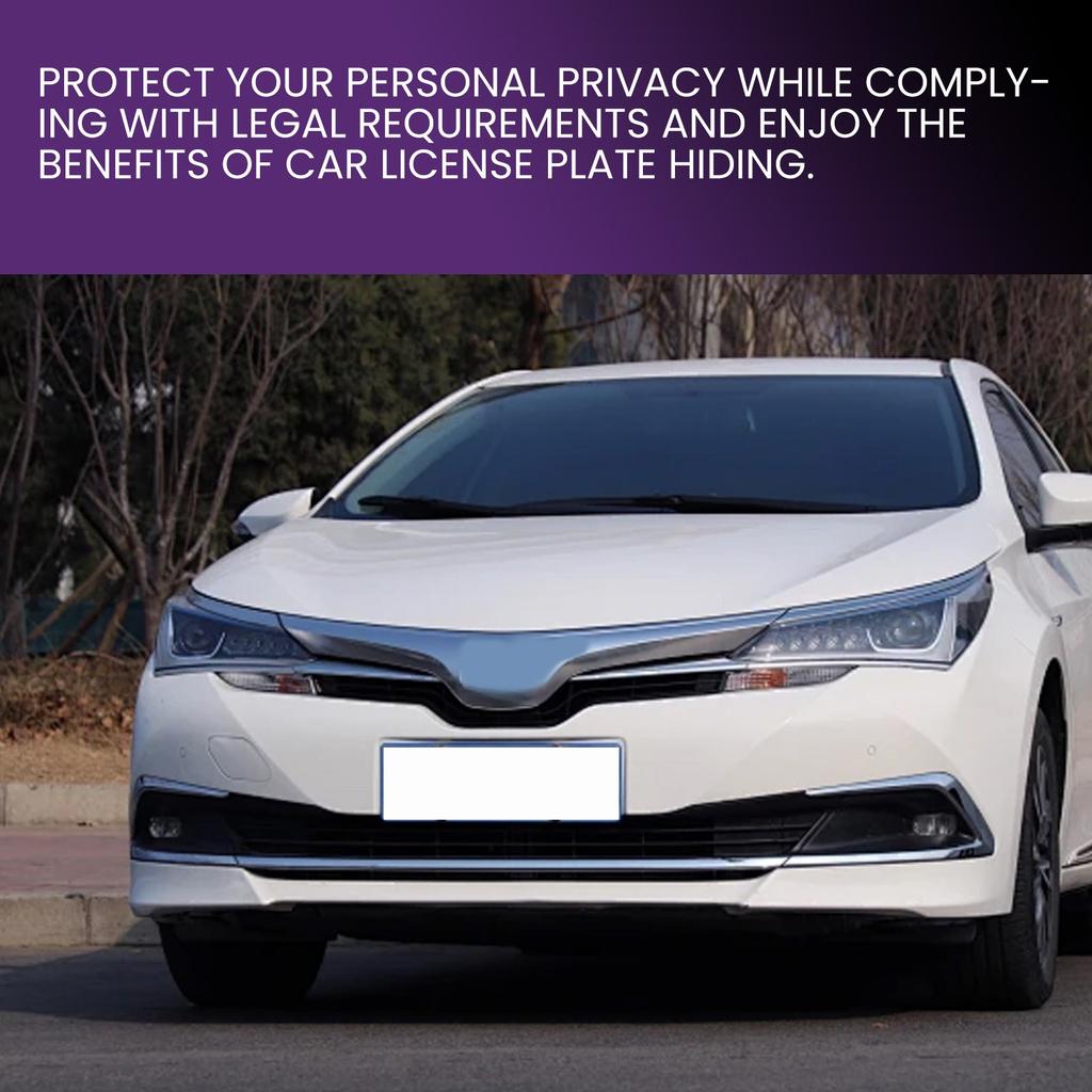 Stealth Car Plate Secure Bodyguard Spray 50ml