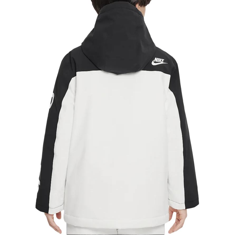 Nike Hooded Jacket Fashionable Comfortable Kids jackets Sail-White HQ7158-133
