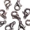 50Pcs Lobster Hooks Plated Multipurpose DIY Bracelet Necklace Key Ring Lobster Clasps Jewelry Findings