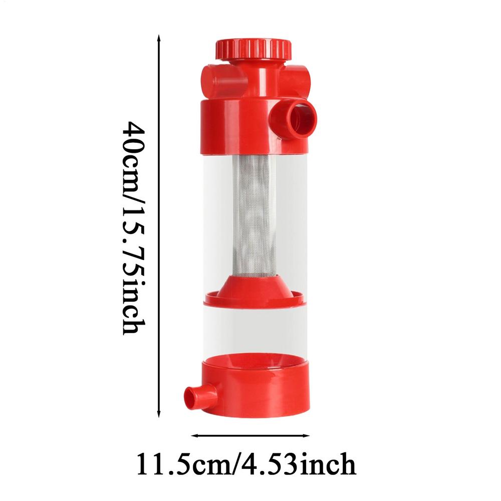 Fischabfall-Sammler Fischabfall-Reiniger Filter Externer Separator Reinigungswerkzeug Für Zuchtbecken Betta Garnelen Wartung