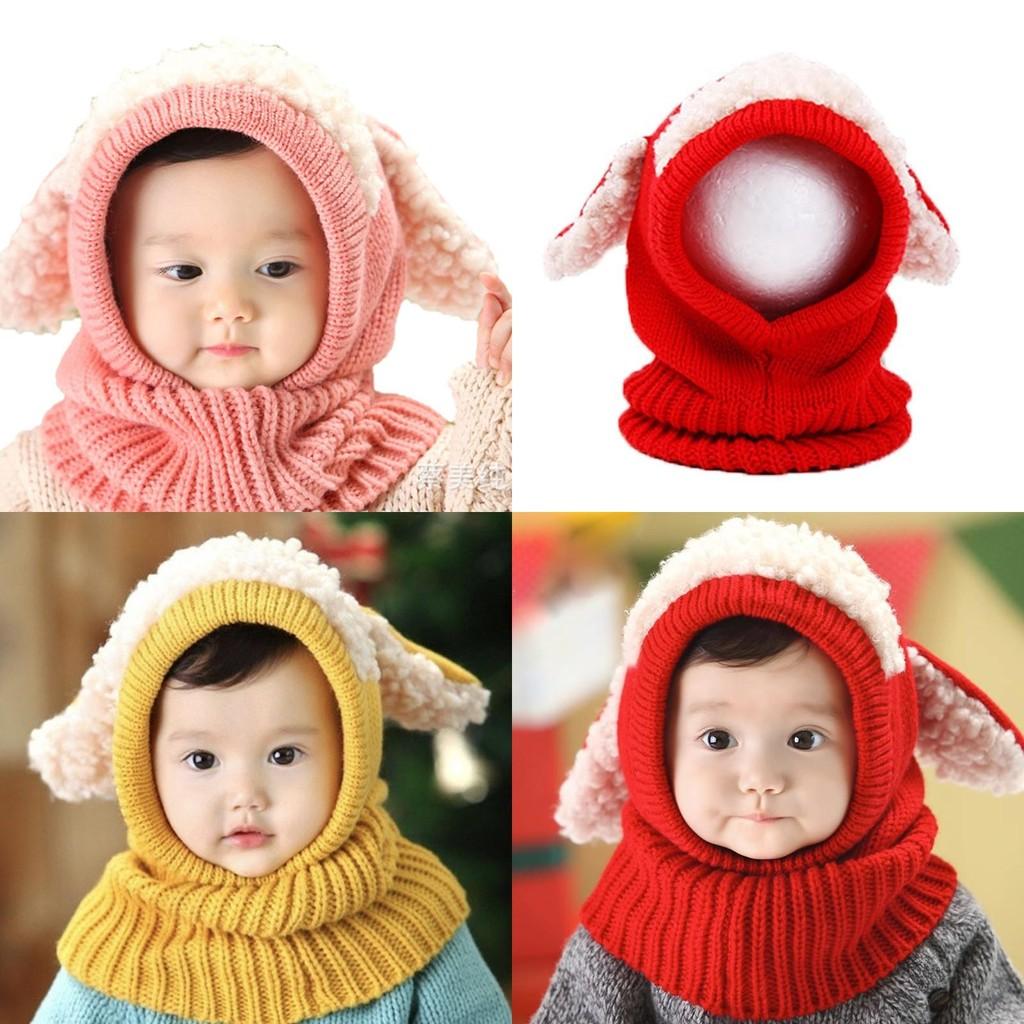 Baby Winter Hat Without Brim With Round Top And Ethnic Knit For Cozy Cold Days