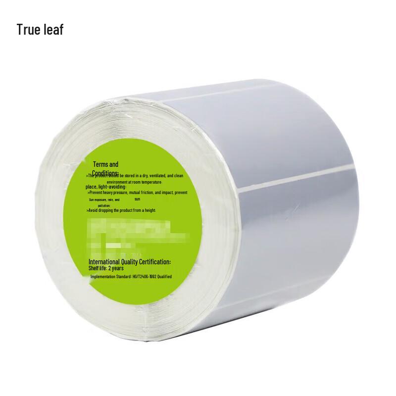 Matte Silver Waterproof Thermal Asset Labels