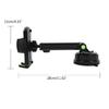 Phone Holder Universal Dashboard Mount Stand for Safe Effortless Drive Sturdy