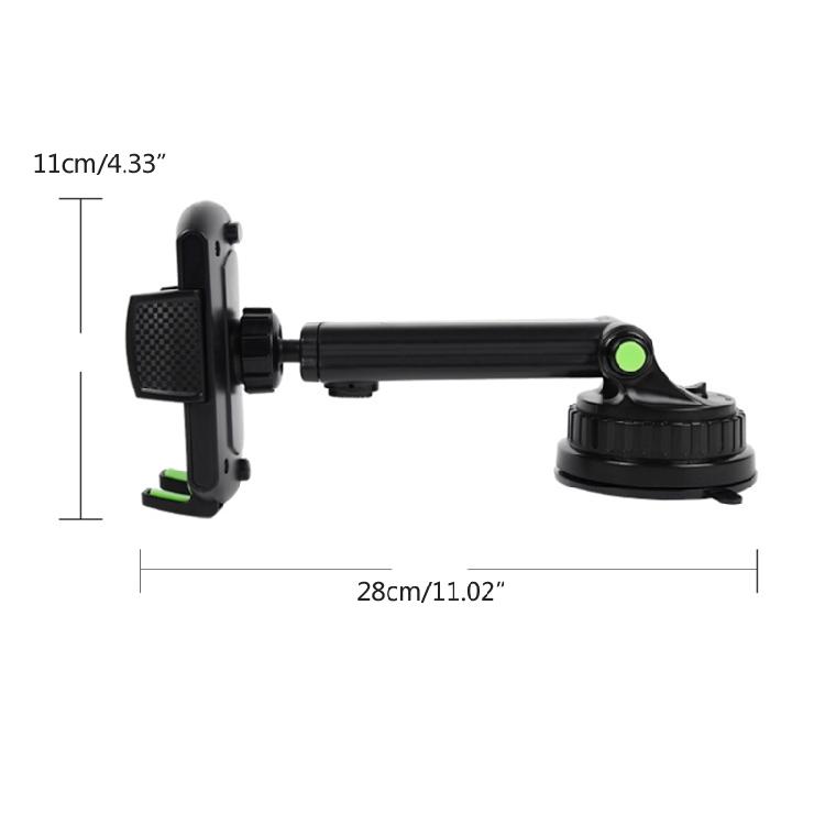 Phone Holder Universal Dashboard Mount Stand for Safe Effortless Drive Sturdy
