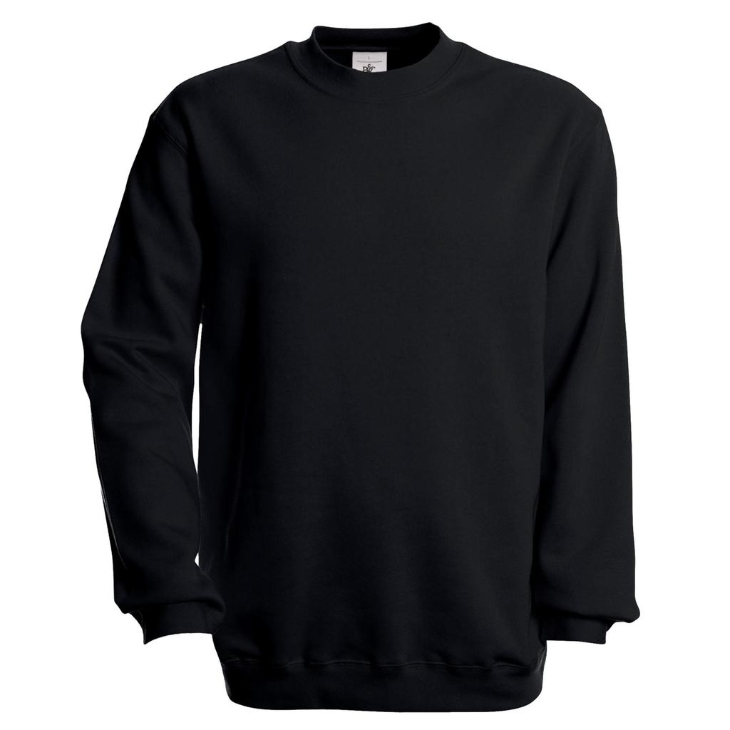 B&C Unisex Set In Modern Cut Crew Neck Sweatshirt